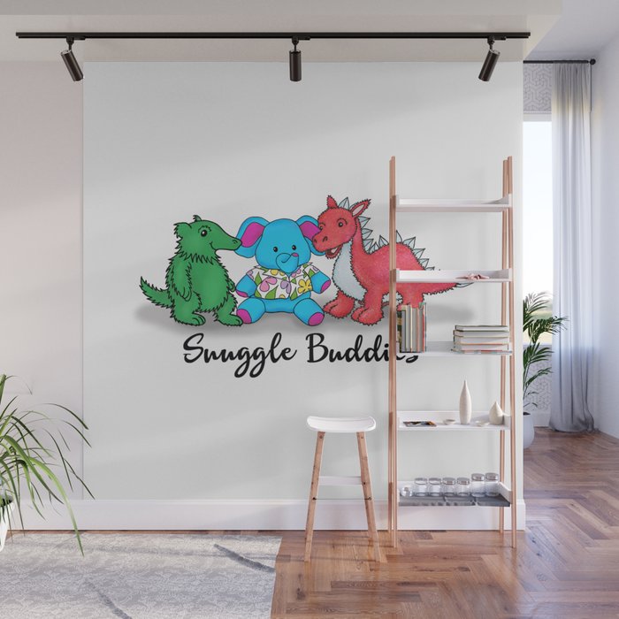 Snuggle Buddies Wall Mural Gallery Image 1