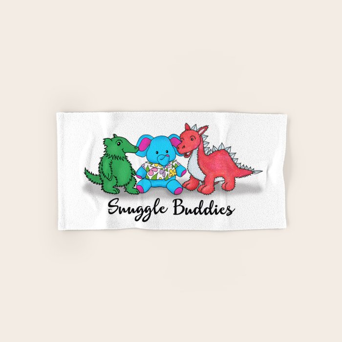 Snuggle Buddies Bath Towel Gallery Image 1