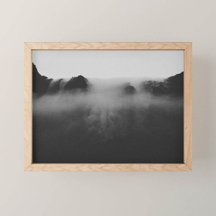 Cloudfall -  Landscape and Nature Photography Mini Art Print Gallery Image 1
