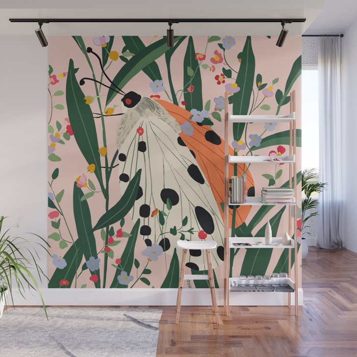 Hidden Butterfly  Wall Mural Gallery Image 1