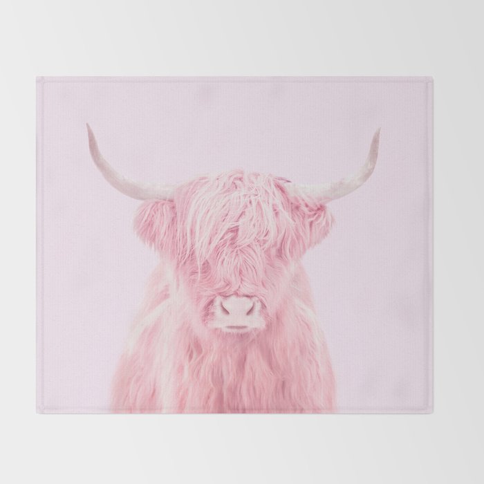 HIGHLAND COW Throw Blanket Gallery Image 2