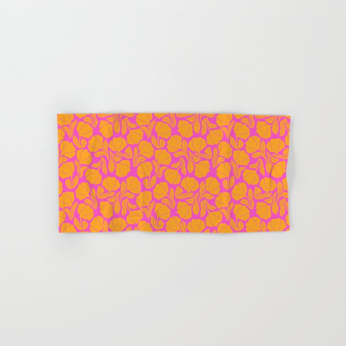 Boho Blooms - Yellow Bath Towel Gallery Image 1