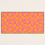 Boho Blooms - Yellow Desk Mat Gallery Image 3