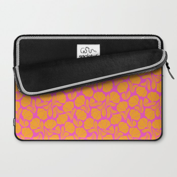 Boho Blooms - Yellow Laptop Sleeve Gallery Image 2