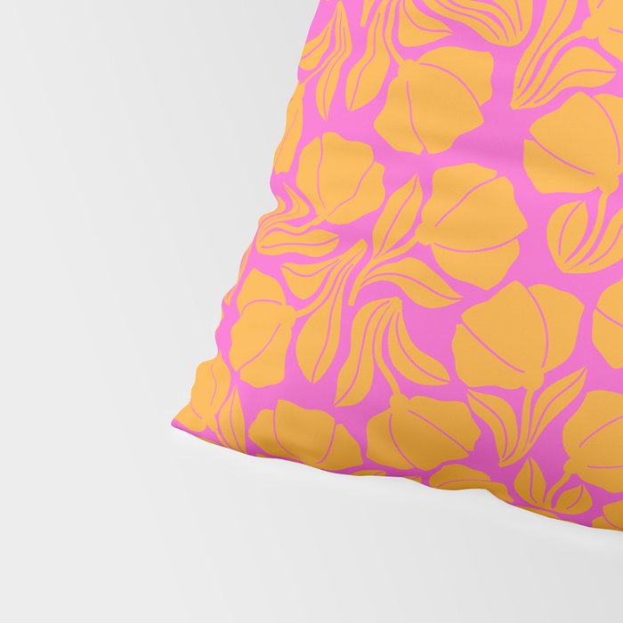 Boho Blooms - Yellow Pillow Sham Gallery Image 4