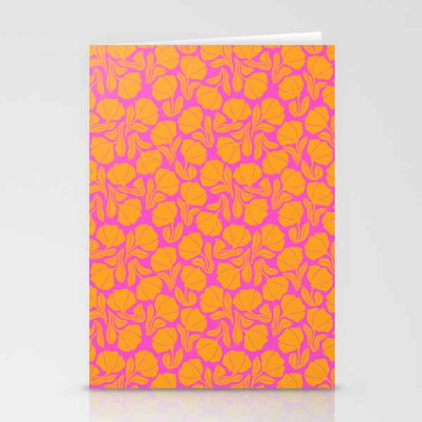 Boho Blooms - Yellow Stationery Card Gallery Image 1