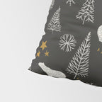 Modern Dark Christmas  Pillow Sham Gallery Image 4