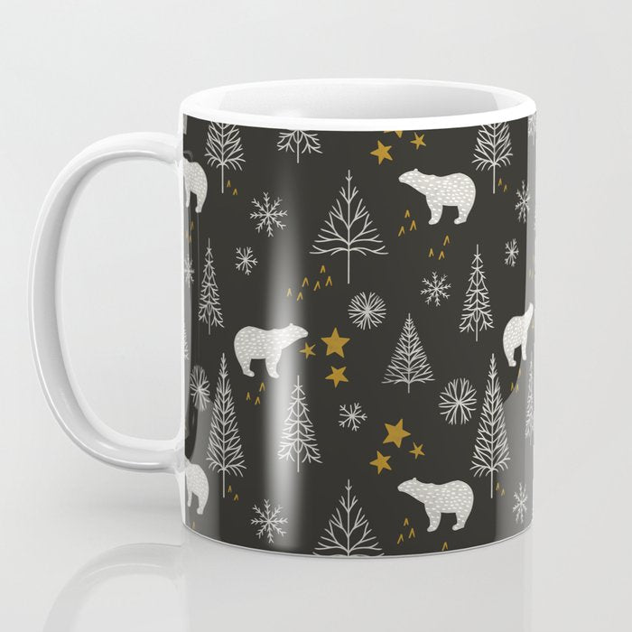 Modern Dark Christmas  Coffee Mug Gallery Image 3