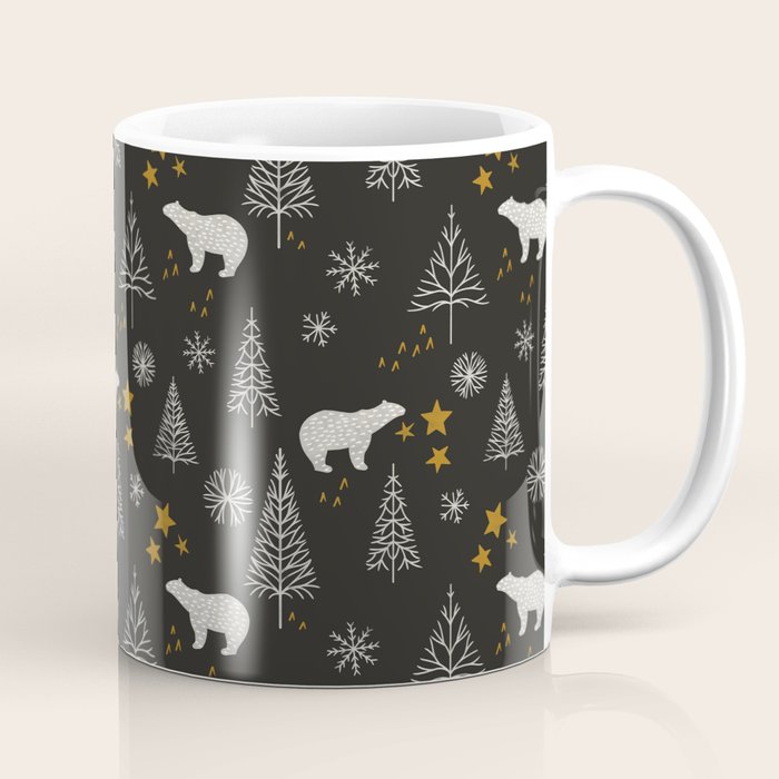 Modern Dark Christmas  Coffee Mug Gallery Image 1
