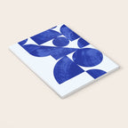 blue hues geometric Notebook Gallery Image 3