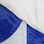 blue hues geometric Comforter Gallery Image 4