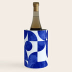 blue hues geometric Wine Chiller Gallery Image 1