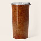 Warm orange cooper red Travel Mug Gallery Image 2