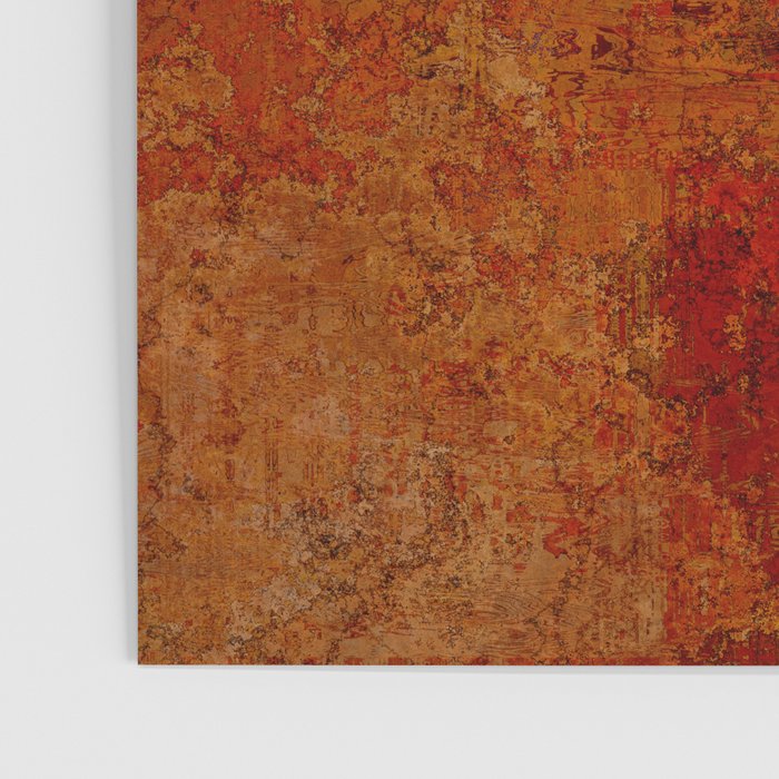 Warm orange cooper red Poster Gallery Image 3