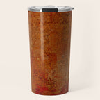 Warm orange cooper red Travel Mug Gallery Image 1
