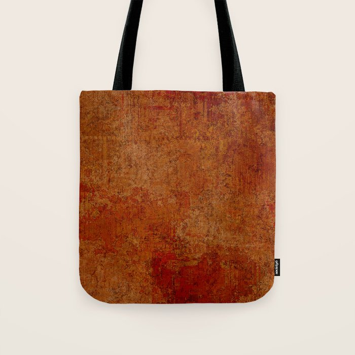 Warm orange cooper red Tote Bag Gallery Image 1