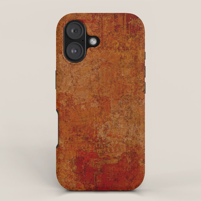 Warm orange cooper red iPhone Case Gallery Image 1