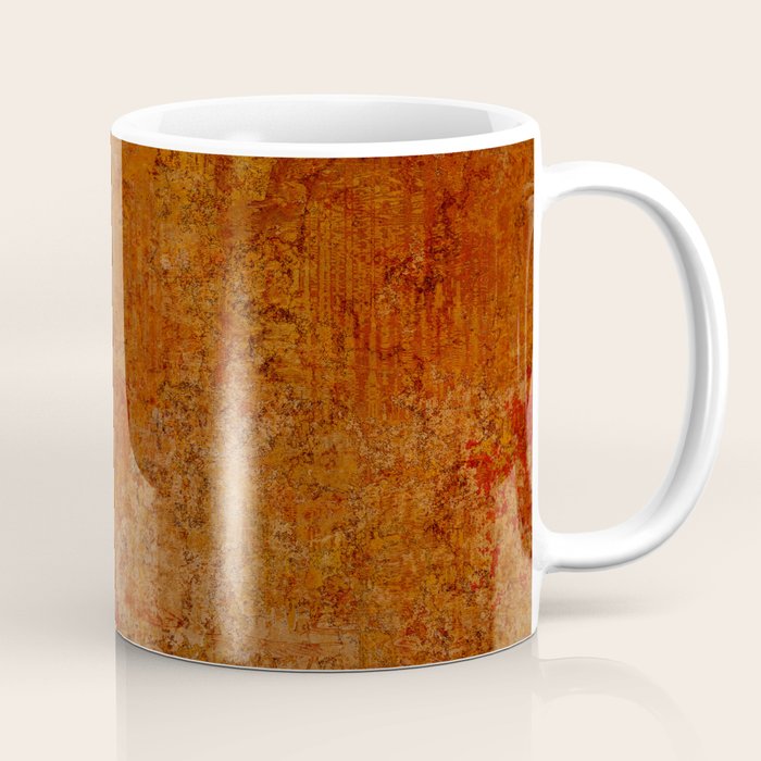 Warm orange cooper red Coffee Mug Gallery Image 1