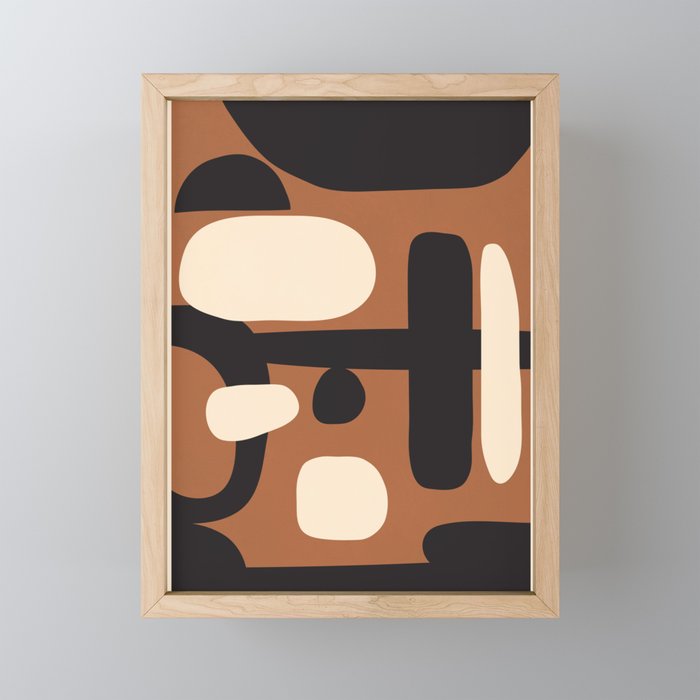 Abstract shapes in the skies 8 Mini Art Print Gallery Image 1