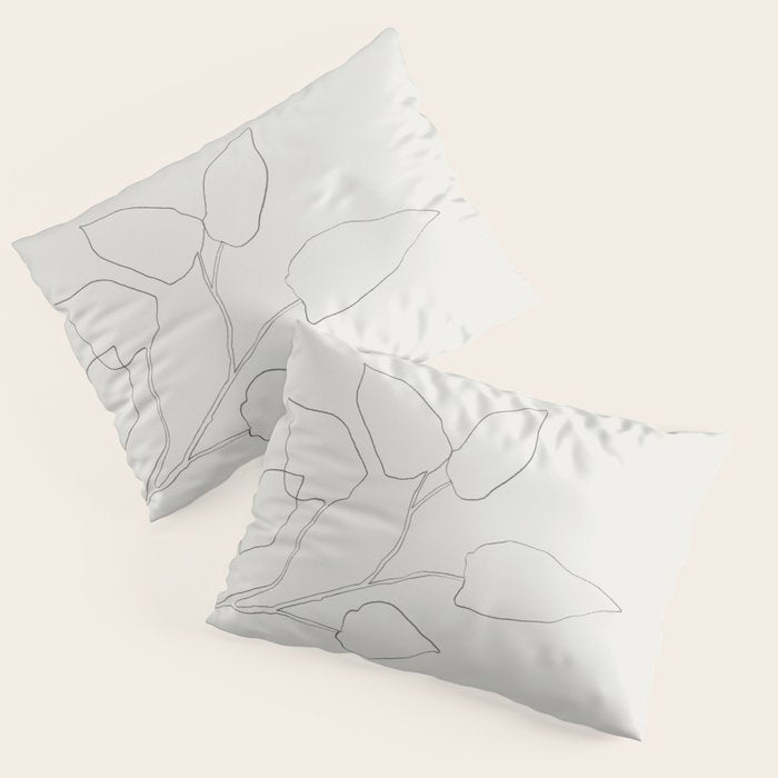 Floral Study no. 5 Pillow Sham Gallery Image 3