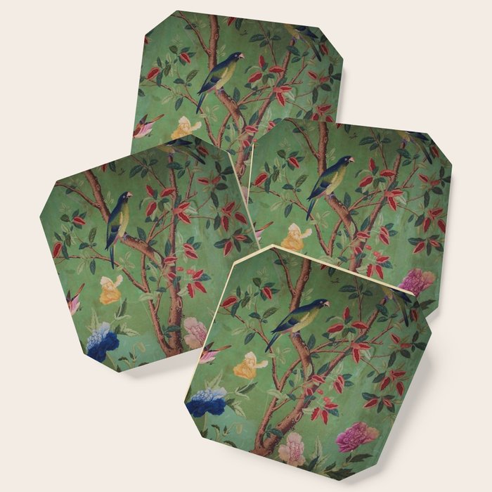 Green Dream Chinoiserie Coaster Gallery Image 1
