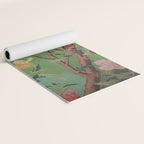Green Dream Chinoiserie Yoga Mat Gallery Image 2