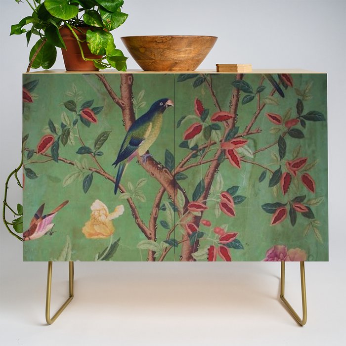 Green Dream Chinoiserie Credenza Gallery Image 1