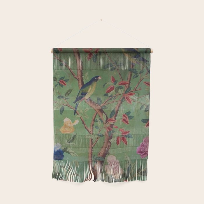 Green Dream Chinoiserie Wall Hanging Gallery Image 1
