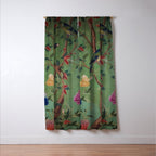 Green Dream Chinoiserie Window Curtain Gallery Image 3