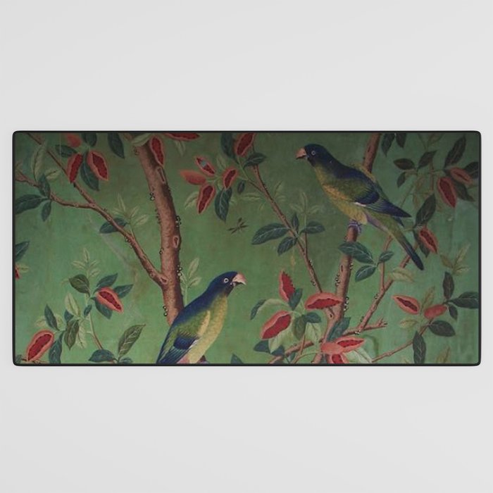 Green Dream Chinoiserie Desk Mat Gallery Image 3