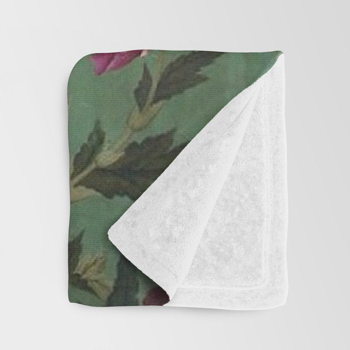 Green Dream Chinoiserie Throw Blanket Gallery Image 3