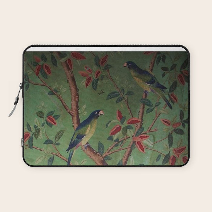 Green Dream Chinoiserie Laptop Sleeve Gallery Image 1