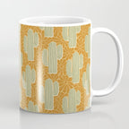 Sonora - gold and sage Coffee Mug Gallery Image 1