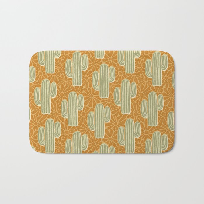 Sonora - gold and sage Bath Mat Gallery Image 1