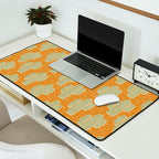 Sonora - gold and sage Desk Mat Gallery Image 2