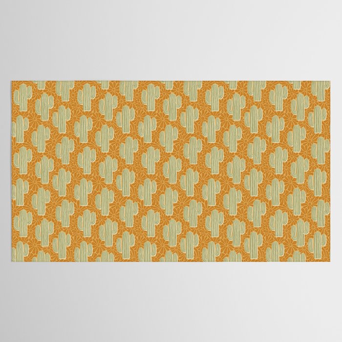 Sonora - gold and sage Tablecloth Gallery Image 2
