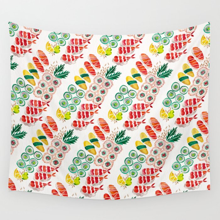 Sushi Collection Wall Tapestry Gallery Image 4