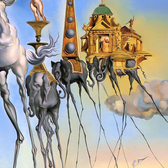 Salvador Dali The Temptation of St. Anthony 1946 Artwork for Wall Art, Prints, Posters, Tshirts, Men, Women, Kids Coffee Mug Gallery Image 2