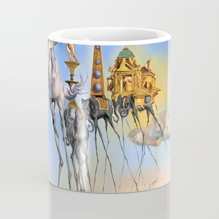Salvador Dali The Temptation of St. Anthony 1946 Artwork for Wall Art, Prints, Posters, Tshirts, Men, Women, Kids Coffee Mug Gallery Image 4