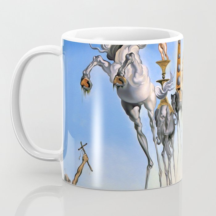 Salvador Dali The Temptation of St. Anthony 1946 Artwork for Wall Art, Prints, Posters, Tshirts, Men, Women, Kids Coffee Mug Gallery Image 3