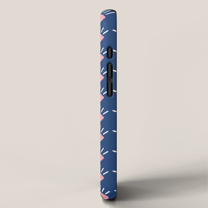 Navy blue looking for you iPhone Case Gallery Image 2