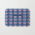 Navy blue looking for you Bath Mat Gallery Image 1