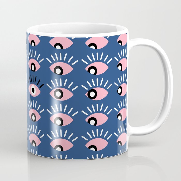 Navy blue looking for you Coffee Mug Gallery Image 1