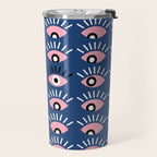 Navy blue looking for you Travel Mug Gallery Image 2