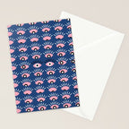 Navy blue looking for you Stationery Card Gallery Image 2
