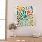 Flower Market 05: Los Angeles Wall Tapestry Gallery Image 2