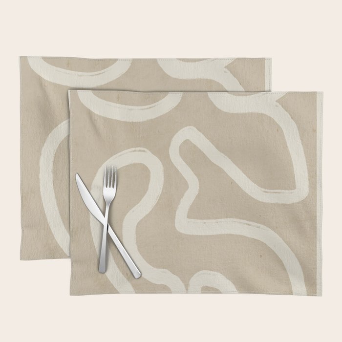 Abstract line art 73 Placemat Gallery Image 1