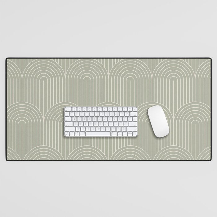 Art Deco Arch Pattern XLIII Desk Mat Gallery Image 1