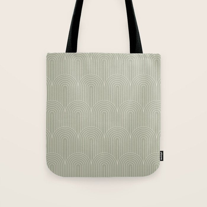 Art Deco Arch Pattern XLIII Tote Bag Gallery Image 1