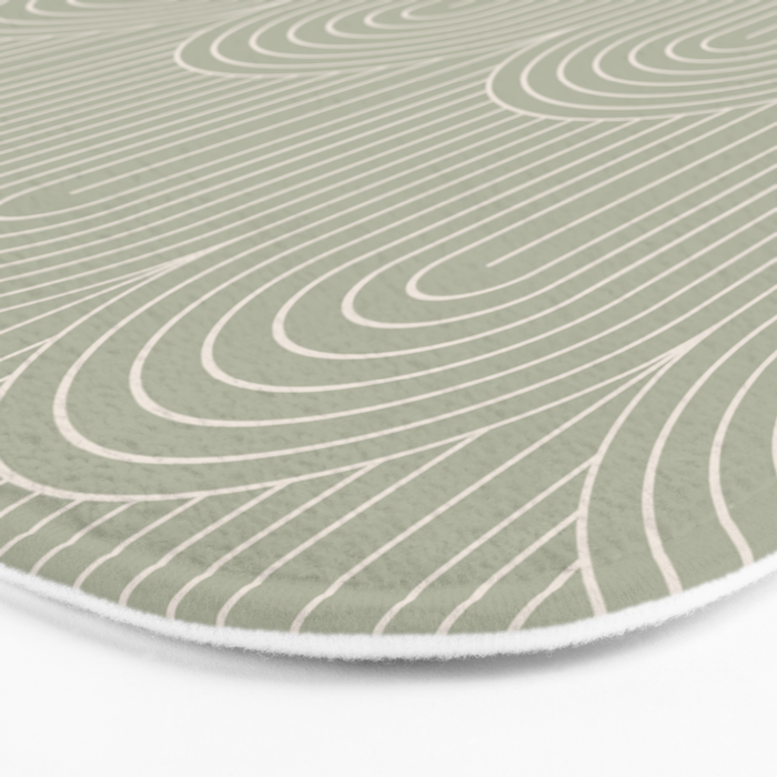 Art Deco Arch Pattern XLIII Bath Mat Gallery Image 3